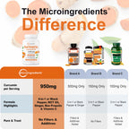 Micro Ingredients Turmeric Curcumin 1,000mg Per Serving, 120 Capsules | Turmeric Curcumin Supplement with 95% Curcuminoids, Black Pepper & Ginger. Filler Free, Non-GMO, Vegetarian, Gluten Free.
