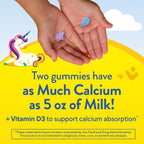 L'il Critters Kids Calcium and Vitamin D3 Gummies | 120 Gummy Vitamins | Assorted Fruit Flavors | Gluten-Free Children's Bone and Teeth Supplement
