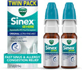 Buy now Vicks Sinex SEVERE Allergy & Sinus Nasal Spray, Original Ultra Fine Mist, Decongestant Medicine, Relief from Nasal Congestion due to Cold or Allergy, Sinus Pressure Relief, 265 Sprays x 2 Default at indiglob india