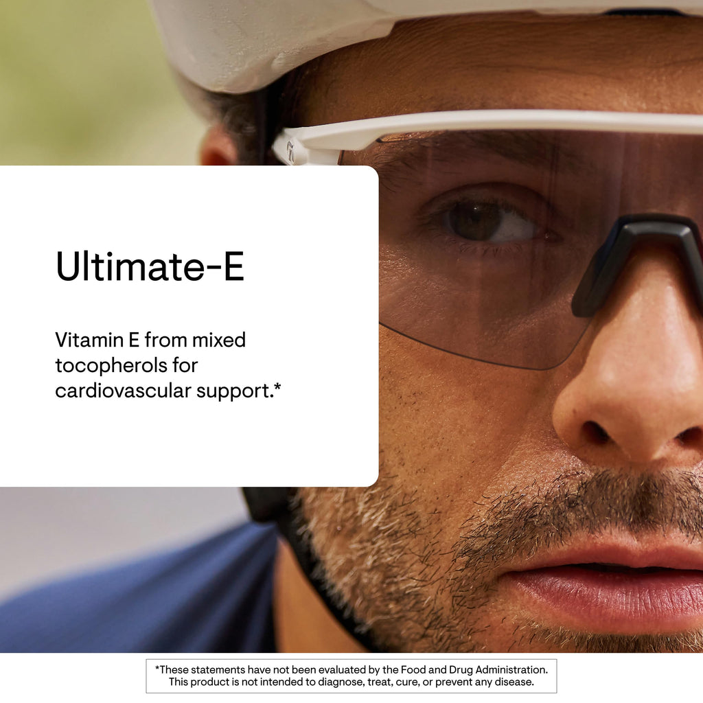 THORNE Ultimate-E, Vitamin E from Mixed Tocopherols Supplement, 60 Softgels