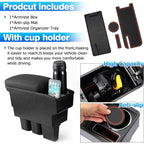 Buy now Autorder Center Console Storage Box for Suzuki Jimny JB64W/JB74W 2018-2025 Accessories Armrest Box Replacement with Cup Holder Insert at indiglob india