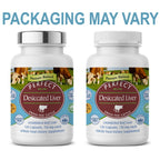 Perfect Supplements – Perfect Desiccated Liver – 120 Capsules - Undefatted Beef Liver – Natural Source of Protein, Iron, Vitamins A & B