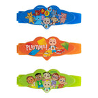 Buy now Luv Her CoComelon Girls 20 Piece Accessory Set with 3 Barrettes, 4 Snap Hair Clips, 5 Elastics and 8 Terry Ponies - Ages 3+ at indiglob india