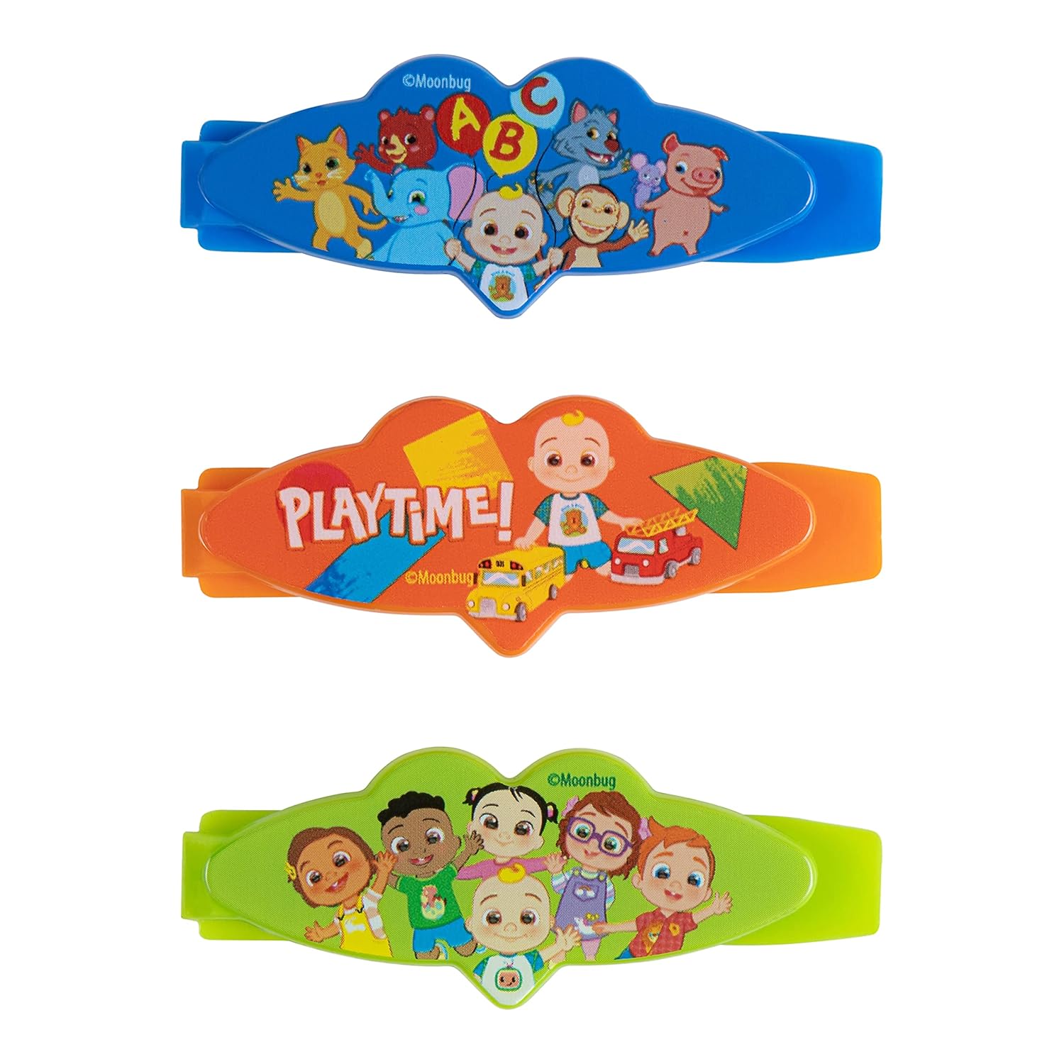 Buy now Luv Her CoComelon Girls 20 Piece Accessory Set with 3 Barrettes, 4 Snap Hair Clips, 5 Elastics and 8 Terry Ponies - Ages 3+ at indiglob india