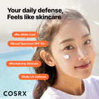 COSRX Vitamin E Sunscreen SPF 50, Natural Glow, for Oily Skin, 1.69 fl oz | Hydrating Face Sunscreen, Lightweight, Non-Sticky, No White Cast, Beach Essentials, Travel Essentials, Korean Skincare