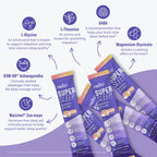 Nello Supersleep, Nighttime Sleep Support Drink Mix, Ashwagandha, Maizinol, L-Glycine, Magnesium Glycinate, Peach Dream (Pack of 20)