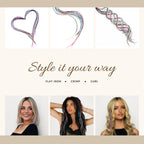 Shop 21 natural color hair extensions in 9”-14” lengths. Available online for quick delivery. Style it your way!