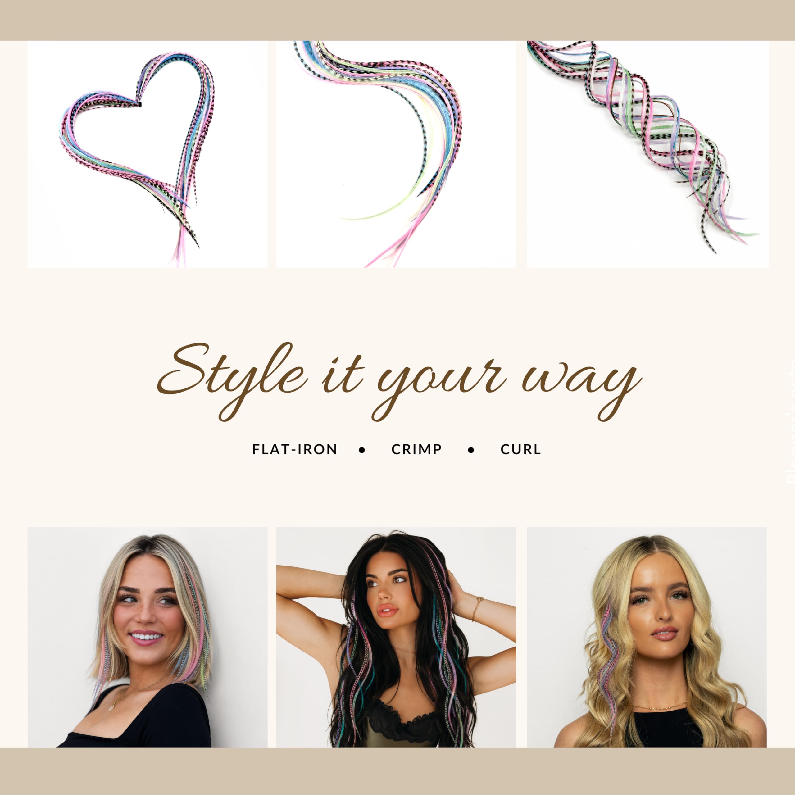 Shop 21 natural color hair extensions in 9”-14” lengths. Available online for quick delivery. Style it your way!