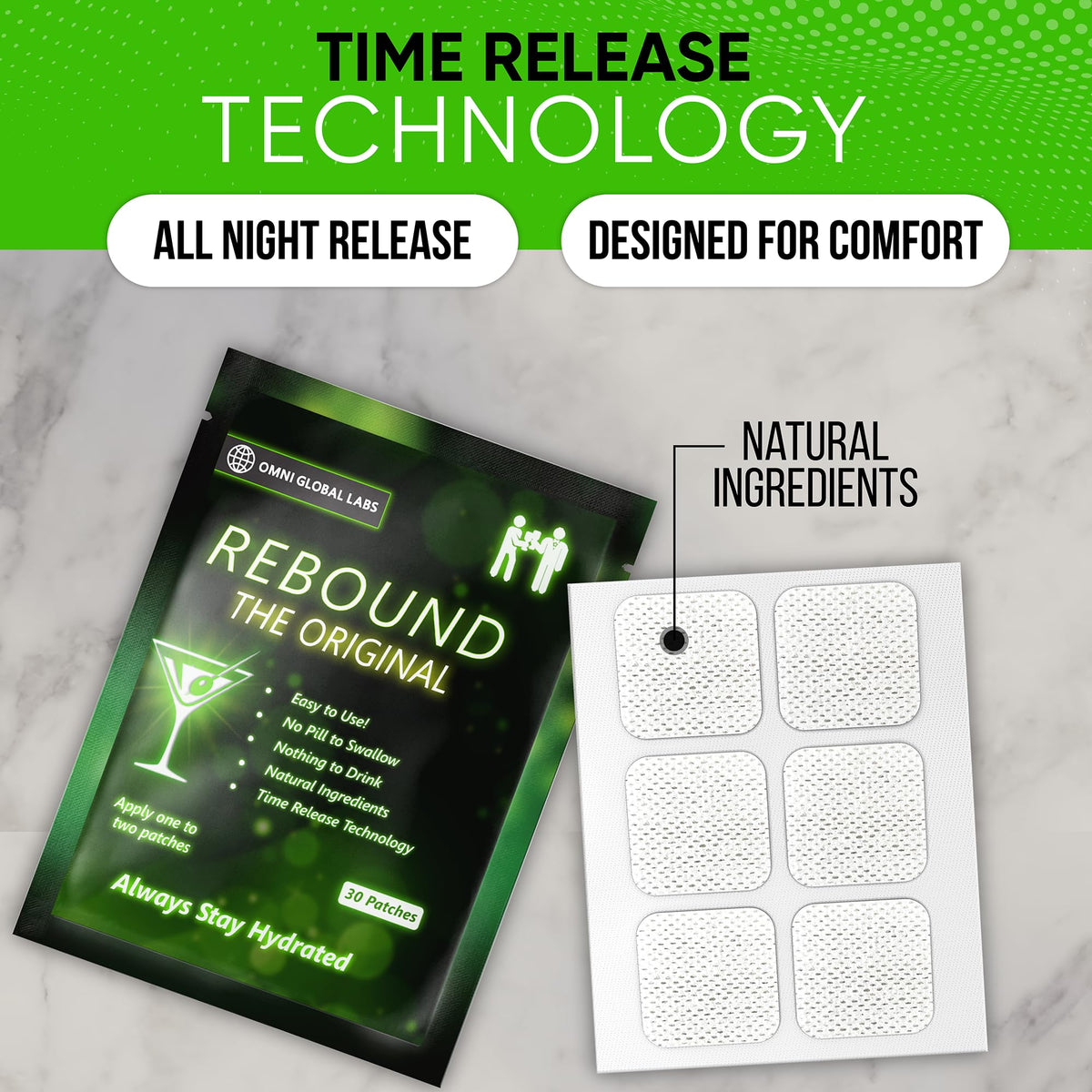 REBOUND Classic Patch - 30 Patches