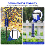 Upgraded Rain Gauge Outdoor, Really Freeze Proof, Easy Reading