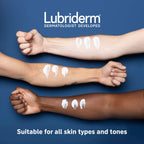 Lubriderm Daily Moisture Body Lotion, Fragrance Free, 24 fl. oz | Hydrating Face, Hand & Body Lotion + Pro-Ceramide for Sensitive Skin, 24-Hour Moisturizer with Shea Butter, Non-Greasy