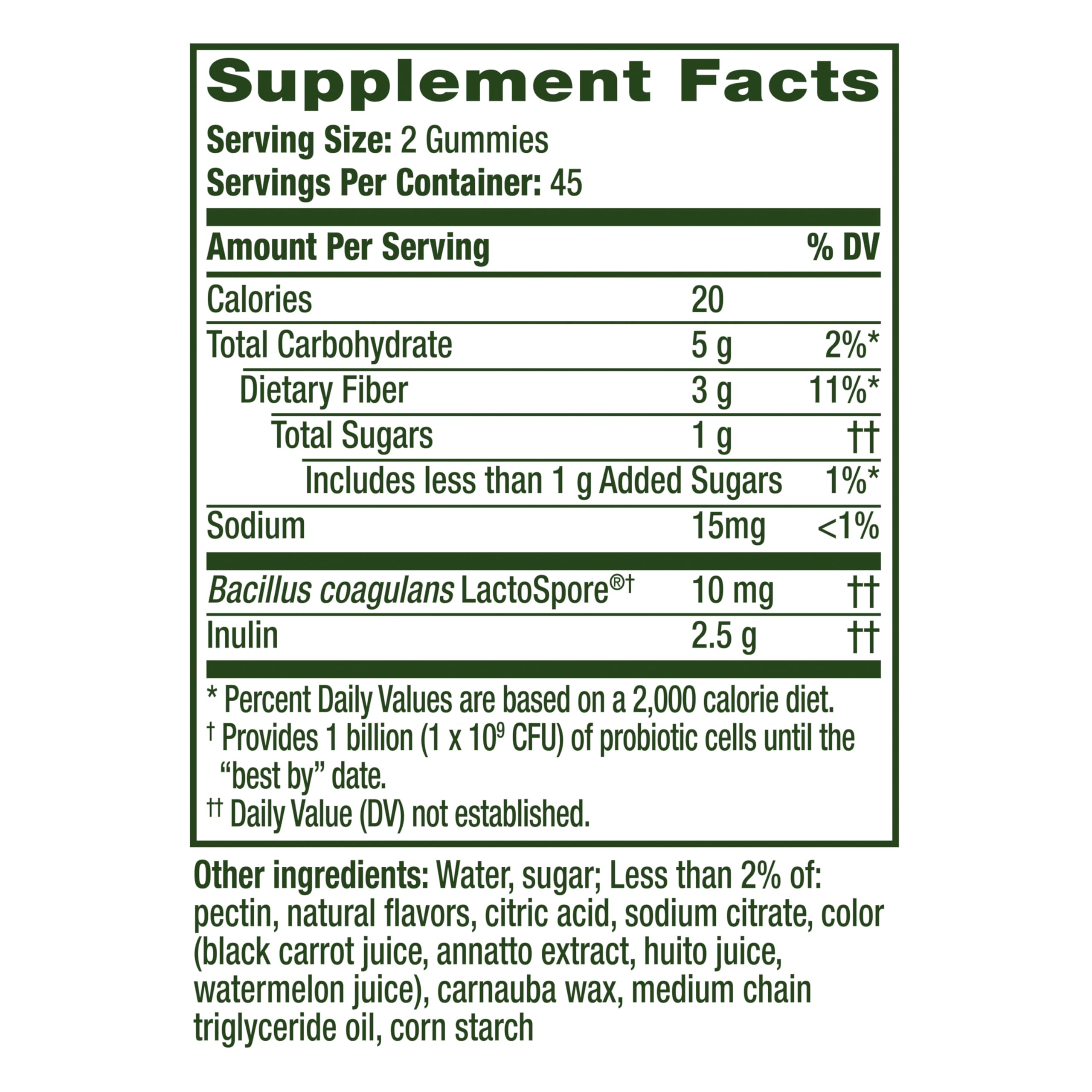 Align Dualbiotic, Prebiotics and Probiotics for Women and Men, Probiotics for Digestive Health, Prebiotics Help Nourish Good Bacteria, Natural Fruit Flavors, 90 Probiotic Gummies (Packaging May Vary)