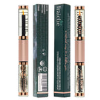 Organic Castor Oil Lash Serum for Eyelash Growth Serum and Eyebrow Growth | Made in USA 100% Pure Hexane Free Cold Pressed Castor Oil Lash Serum & Eyebrow Serum For Fuller Lashes/Brows Dual Applicator