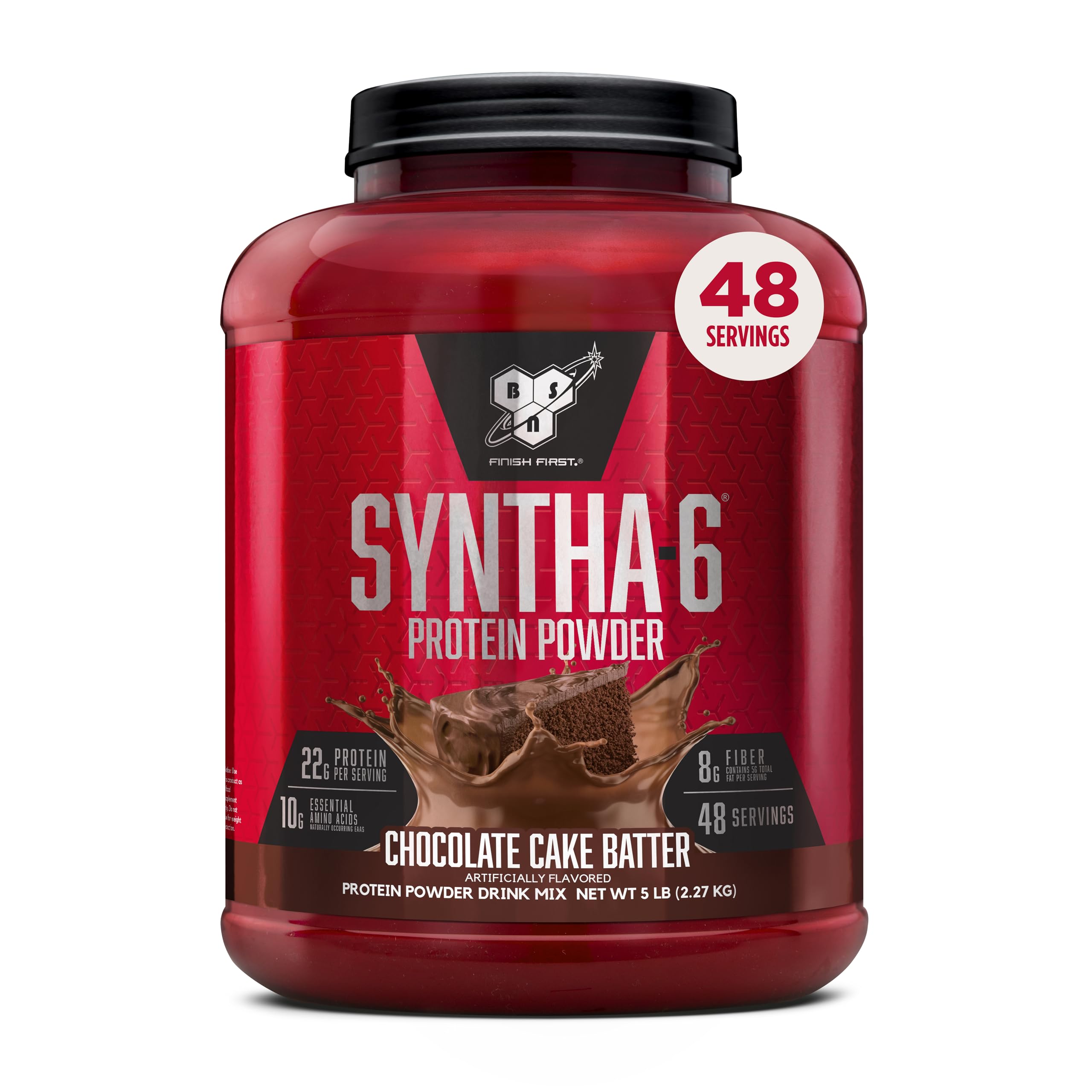 Buy now BSN SYNTHA-6 Whey Protein Powder with Micellar Casein, Chocolate Milk Protein Isolate Powder, Chocolate Milkshake, 97 Servings (Package May Vary) Chocolate Cake Batter 5 Pound (Pack of 1) at indiglob india