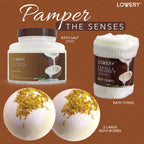 Buy now Gifts For Women Gift Basket for Womenâ€“ 9 Piece Set of Vanilla Coconut Home Spa Set, Luxurious Valentines Day Gifts for Her, Bath and Body Sets Includes Fragrant Lotions, Large Bath Bombs, Coconut Oil at indiglob india