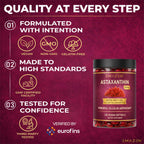 Astaxanthin 12mg MCT Coconut Oil, 120 Vegan Softgels, 4 Month Supply