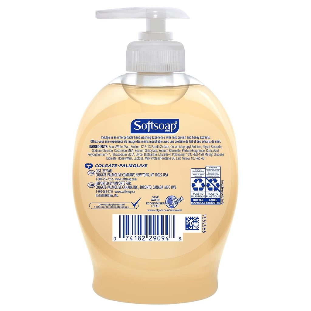 Buy now Softsoap Moisturizing Liquid Hand Soap, Milk and Honey, 7.5 Fluid Ounce, Pack of 6 (Package may vary) at indiglob india
