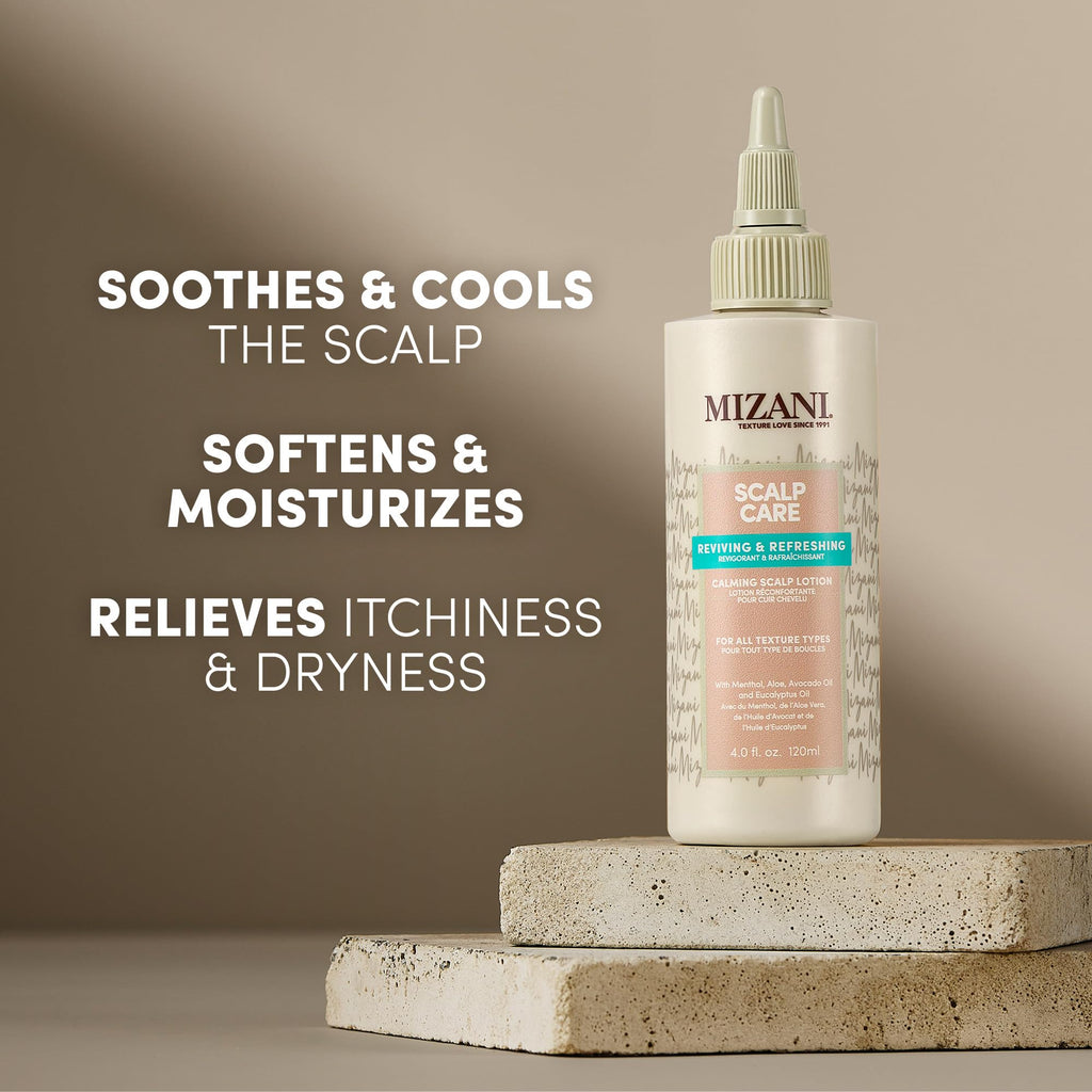 Mizani Scalp Care Calming Scalp Lotion – Soothing Dandruff Treatment