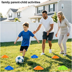 Soccer Cones 50 Pcs Disc Cones (5 Colors)