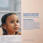 Mustela Stelatopia Eczema-Prone Skin Cleansing Gel - Baby Face & Body Wash with Natural Avocado & Sunflower Oil - Fragrance-Free & Tear Free