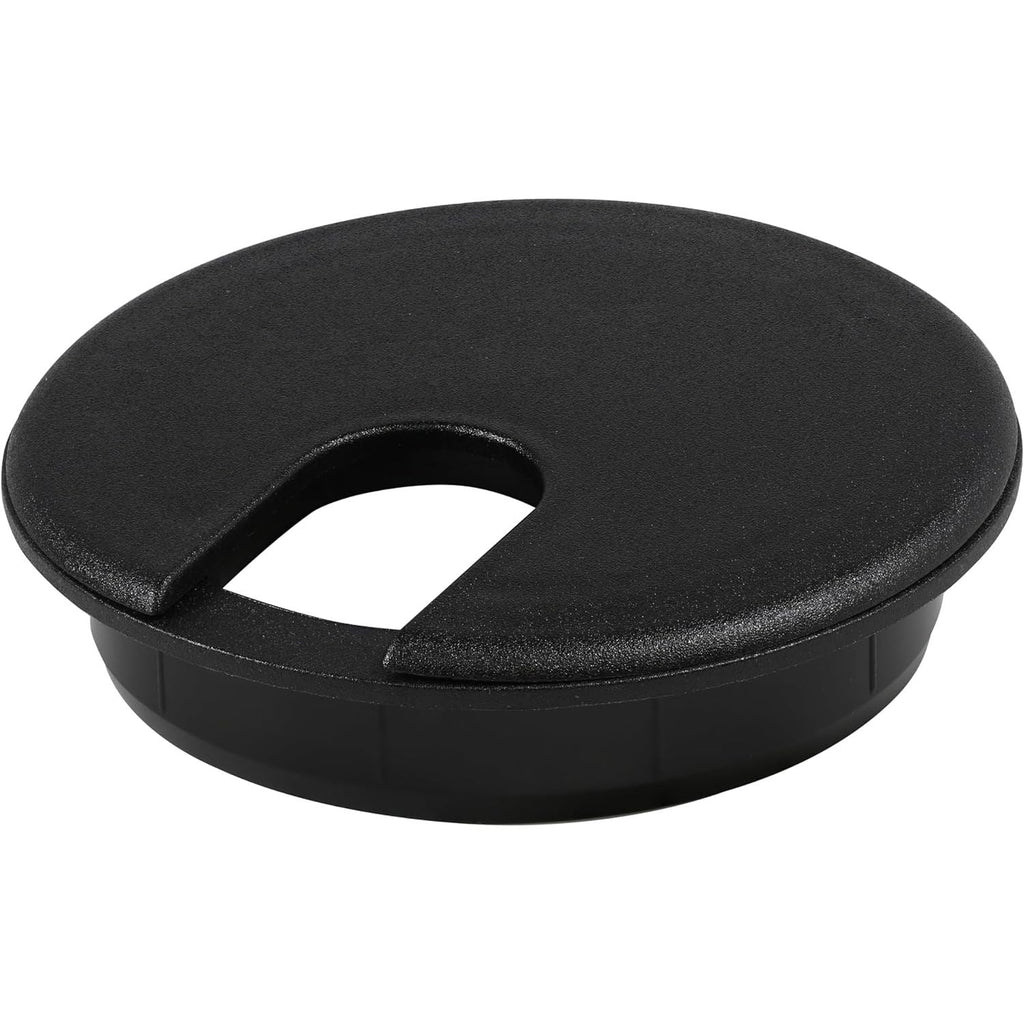Buy now 5 Pack Rok Hardware 3" (76mm) Black Round Computer Desk Table Port Wire Cable Cord Organizer Hole Cover Grommet, ROKRG3BLK at indiglob india