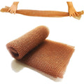 Buy now African Net Long Bathing Sponge,Net Exfoliating Back Scrubber for Body,Exfoliating Back Towel,Pack of 1 (Brown) Brown at indiglob india