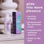 plusOne Fertility Lube - Sperm-Friendly Personal Lubricant, 4 fl oz