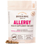 Rocco & Roxie Cat Seasonal Allergy Relief Chews, Probiotics & Fish Oil