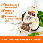 Palmer's Coconut Body Oil Moisturizer Spray for Dry Skin (5.1 Oz) | A hydrating body oil with Green Coffee Extract to replenish dry skin and deliver 48 hour moisture for radiant skin