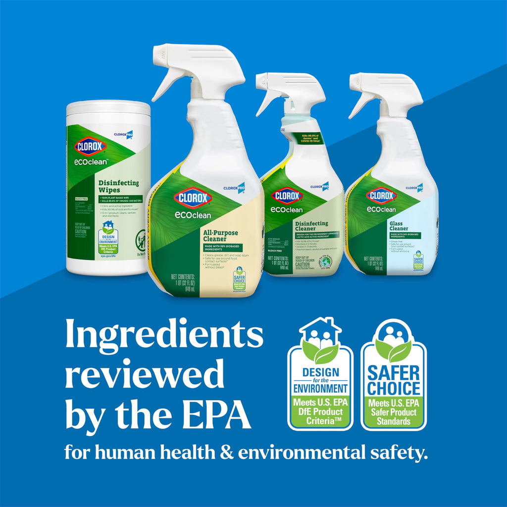 Buy now CloroxPro Clorox EcoClean All-Purpose Cleaner Refill, 128 Fluid Ounces at indiglob india