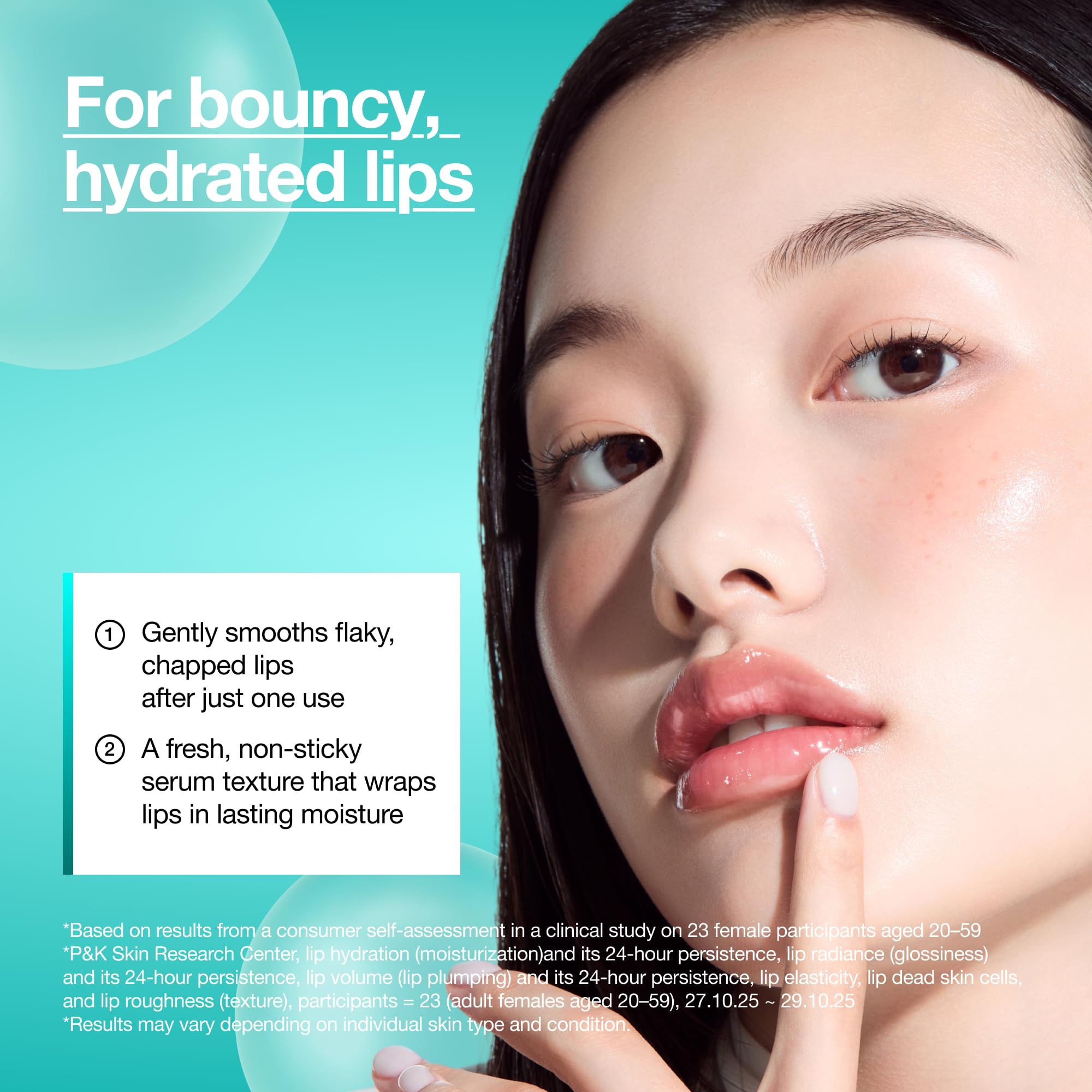 Anua PDRN Lip Serum, 0.33 fl.oz | Long-lasting Hydration for Dry Skin, Non-Sticky Moisturizing Lip Care with Salmon DNA, Hyaluronic Acid & Collagen
