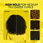 Marc Anthony Hair Styling Gel for Curly Hair,Strictly Curls-Long Lasting Strong Hold Curl Defining-Hair Gel for Medium&Coarse Curls-Added Shine&No Flaking-Hair Products Reduces Frizz,(Pack of 2)