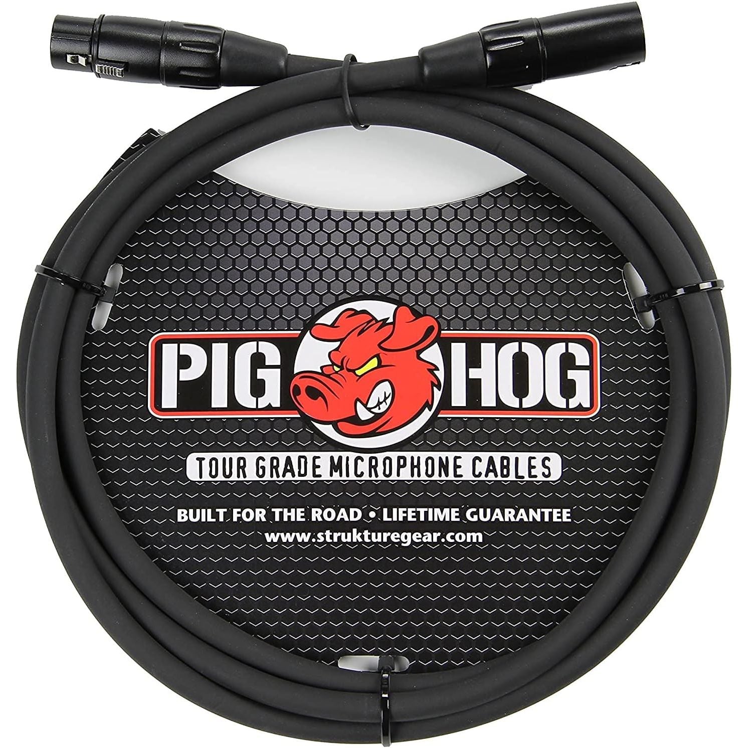 Buy now Pig Hog PHM15 High Performance 8mm XLR Microphone Cable, 15 Feet,Black 6 ft Cable at indiglob india