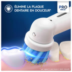 Buy now Oral-B Pro Kids Electric Toothbrush Head, with Spiderman Characters, Extra Soft Bristles, for Ages 3+, Pack of 4 Toothbrush Heads, White at indiglob india