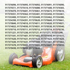 GICOOL 583719501 194231X460 Front Wheels for Craftsman Husqvarna & HU Mower