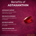 Astaxanthin 12mg MCT Coconut Oil, 120 Vegan Softgels, 4 Month Supply