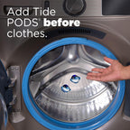 Buy now Tide PODS laundry detergent pacs, 3-in-1 Stain Remover, Odor Fighter, Color Protector, 76 Count, HE compatible, Clean Breeze Scent at indiglob india