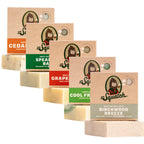 Buy now Dr. Squatch Natural Men’s Bar Soap - Cold Process Body Soap Bar with Natural Oils - Gifts for Men - Coconut Castaway, Wood Barrel Bourbon, Fresh Falls, Birchwood Breeze & Gold Moss (5 oz, 5-Pack) at indiglob india