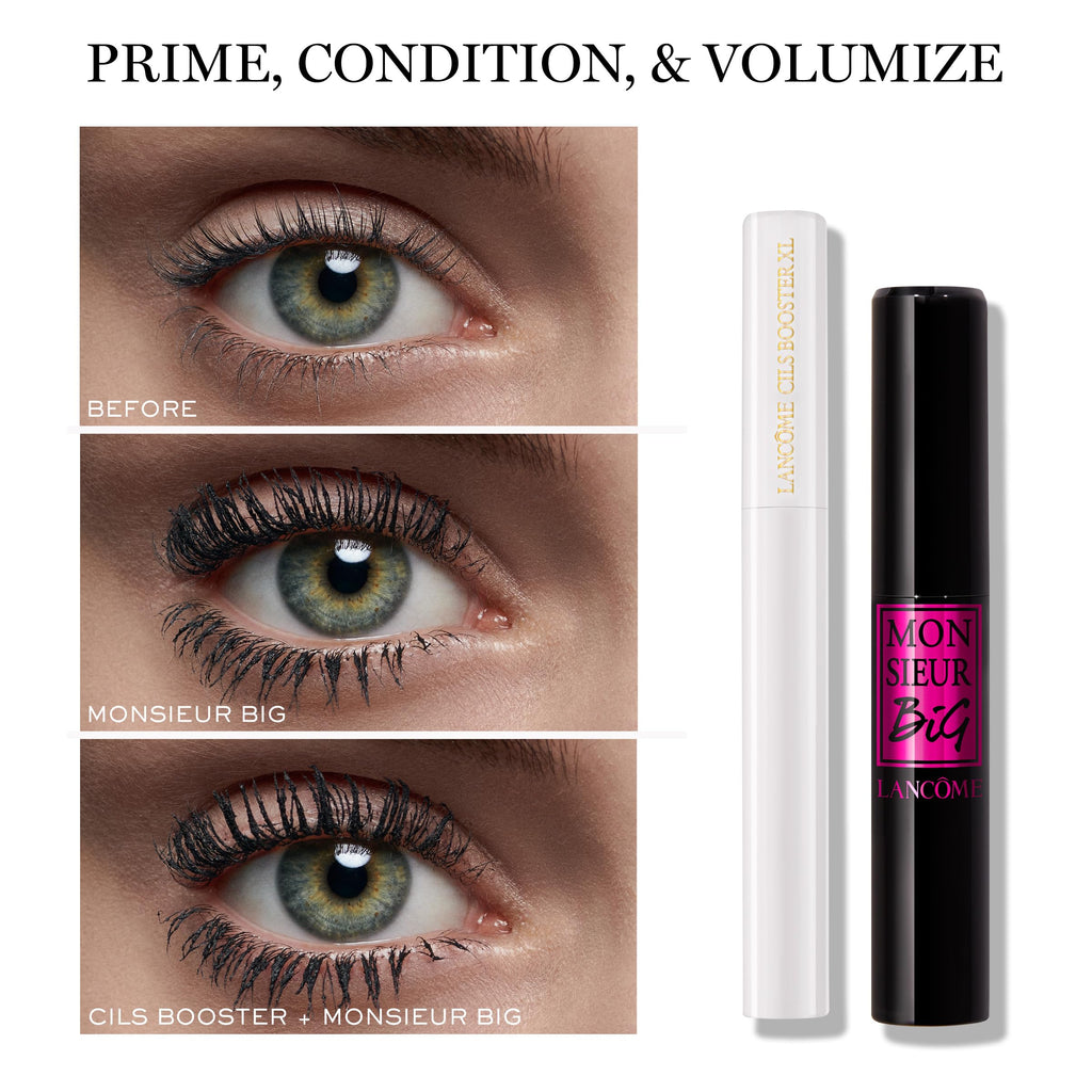Lancôme Monsieur Big - Volumizing Mascara 24H Wear - Black | 12x More Volume & 24H Wear - Instant Volume - With Smudge-Proof Formula - False Lash Effect