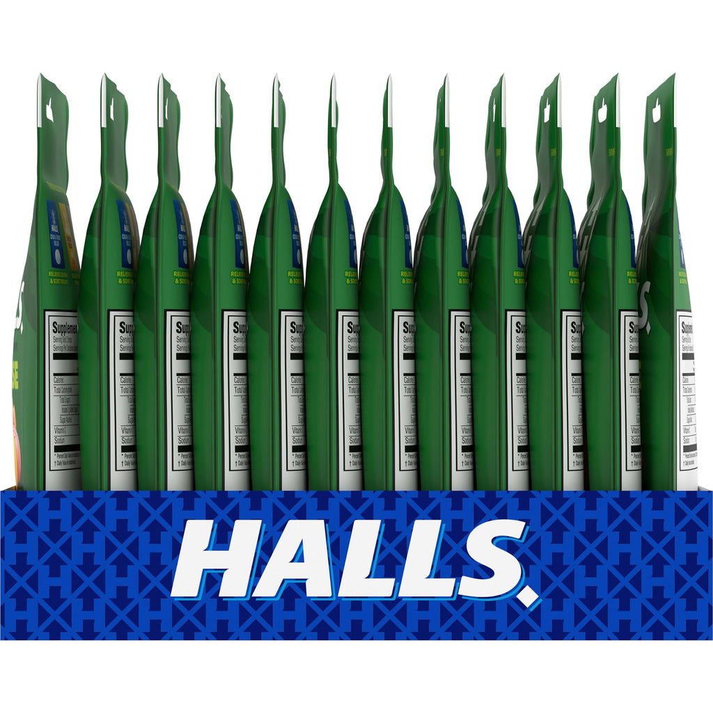 HALLS Defense Citrus Sugar Free Vitamin C Dietary Supplement Drops, 300 ct