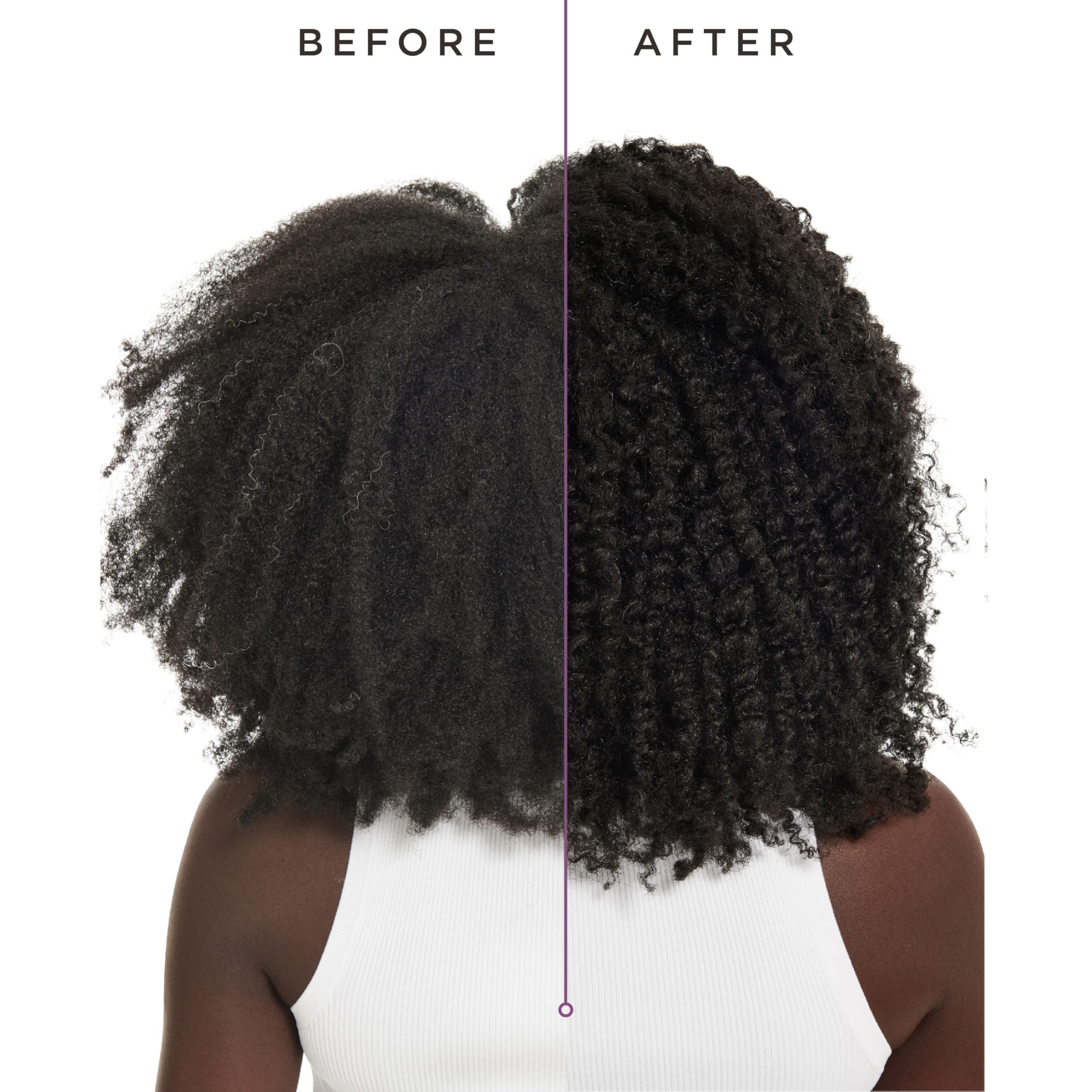 Carol's Daughter Black Vanilla Leave In Conditioner for Curly, Wavy or Natural Hair, Moisturizing Hair Care for Dry, Dull or Brittle Split Ends, 8 Fl Oz