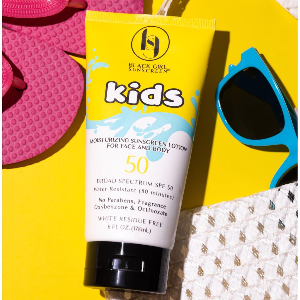 Black Girl Sunscreen Kids SPF 50 Lotion for Face & Body - 6 Fl Oz