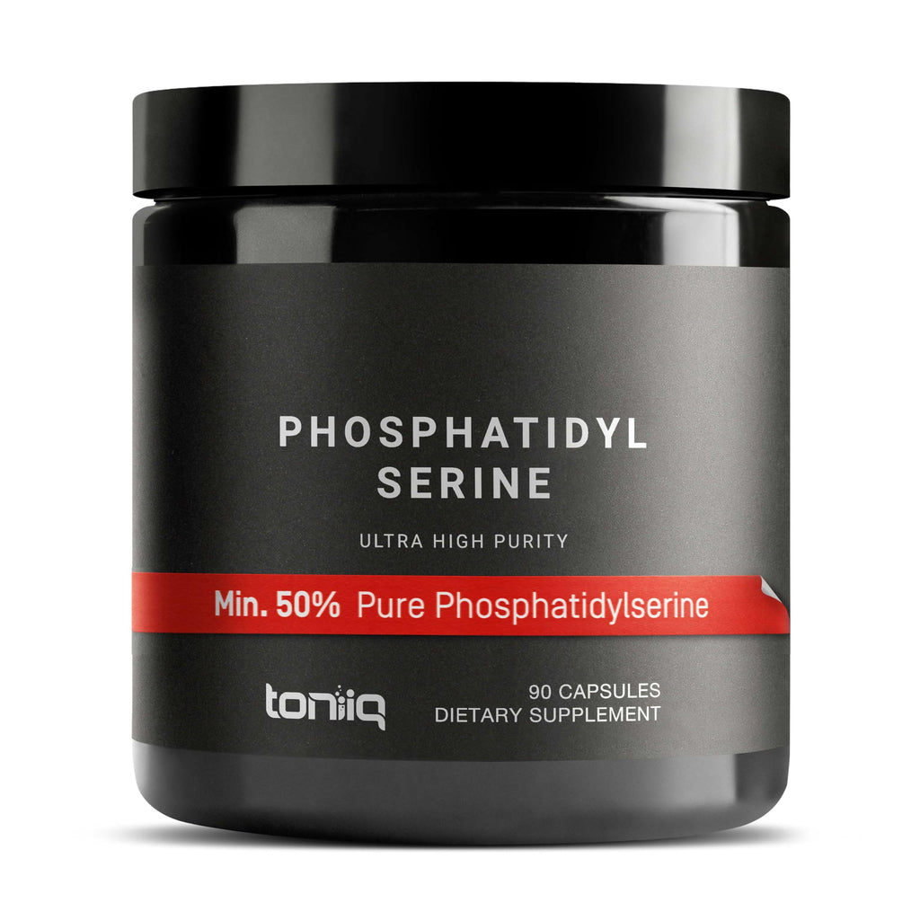 Toniiq Phosphatidylserine – 400mg Formula – World’s First 50% Purity