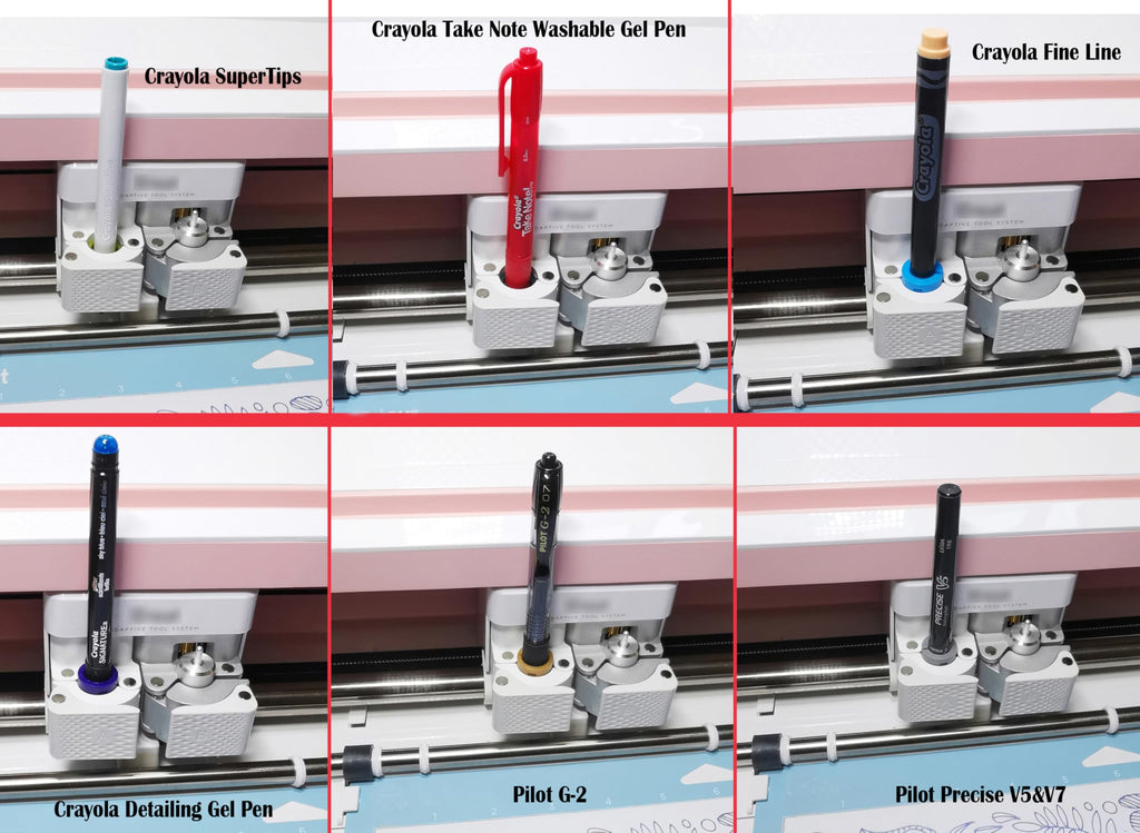 Pen Adapter Set Compatible with Explore Air/Air 2/Air 3/Air 4 and Maker/Maker 3/Maker 4, Pen Adapter Compatible with (Sharpie/Bic/Crayola/Sakura/Pilot/Pentel/Paper Mate/Mitsubishi uni-Ball)