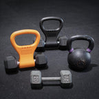 KETTLE GRYP Dumbbell to Kettlebell Grip Converter Handle Made in USA Orange