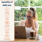 Avantera Elevate Premium Nootropic Supplement - Beat Brain Fog - Best Focus Supplements for Memory & Focus Support - Energy Without Crash - 56 Count Pills for Women & Men*