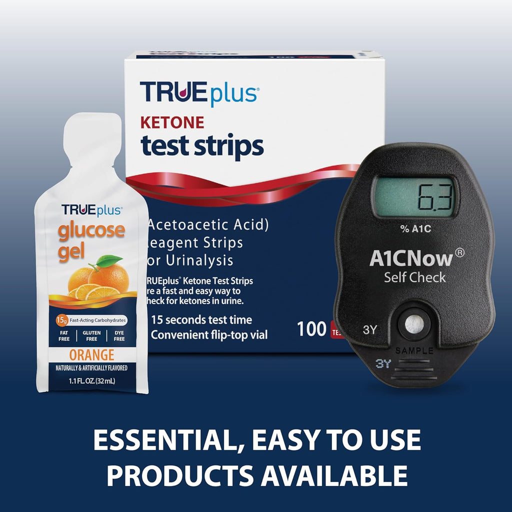 Buy now TRUEplusÂ® Ketone Test Strips â€“ Ideal for Low-carb dietersâ€“ Made in USAâ€“Urinalysis Test Sticks (100) at indiglob india
