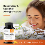 Sandhu's Quercetin 500mg Capsules 1000mg Per Serving 240 Ct Vegetarian | Immune Support Quercitin Supplements Gluten-Free Antioxidant For Circulatory Health 120 Servings By Sandhu's
