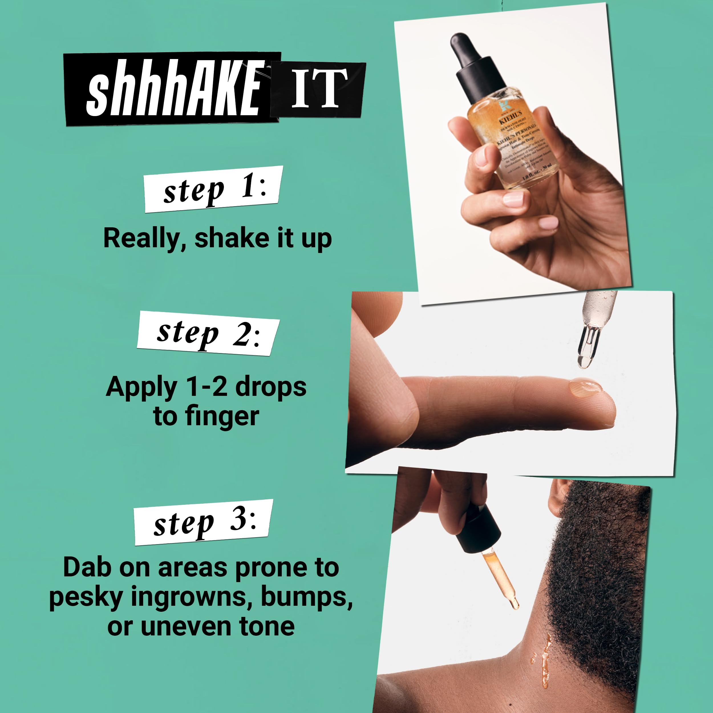Buy now Kiehl's Since 1851 Ingrown Hair & Tone Correcting Drops - 30ml at indiglob india