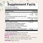 Micro Ingredients Multi Collagen Peptides Pills, 240 Capsules | For Women & Men. Type I, II, III, V, X. Hydrolyzed Collagen Supplement with Biotin, Hyaluronic Acid & Vitamin C. Filler Free.